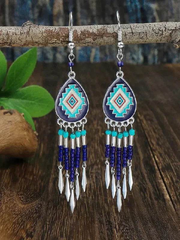 Beautiful Navajo Beaded Earrings