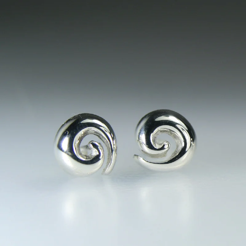 Spiral Earrings-Chubby