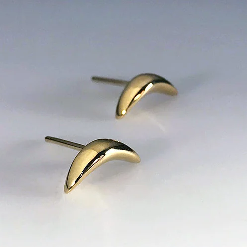 Crescent Earrings-Tiny