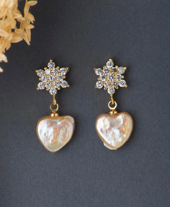 Delicate Stone Studded Earring