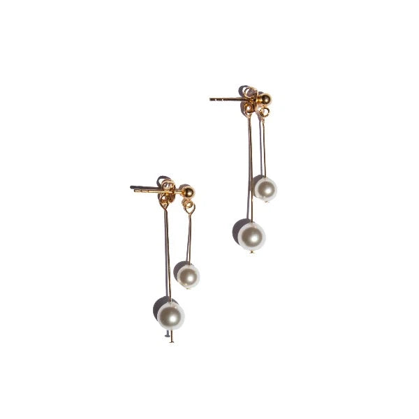 Leighton 14K Pear Earrings