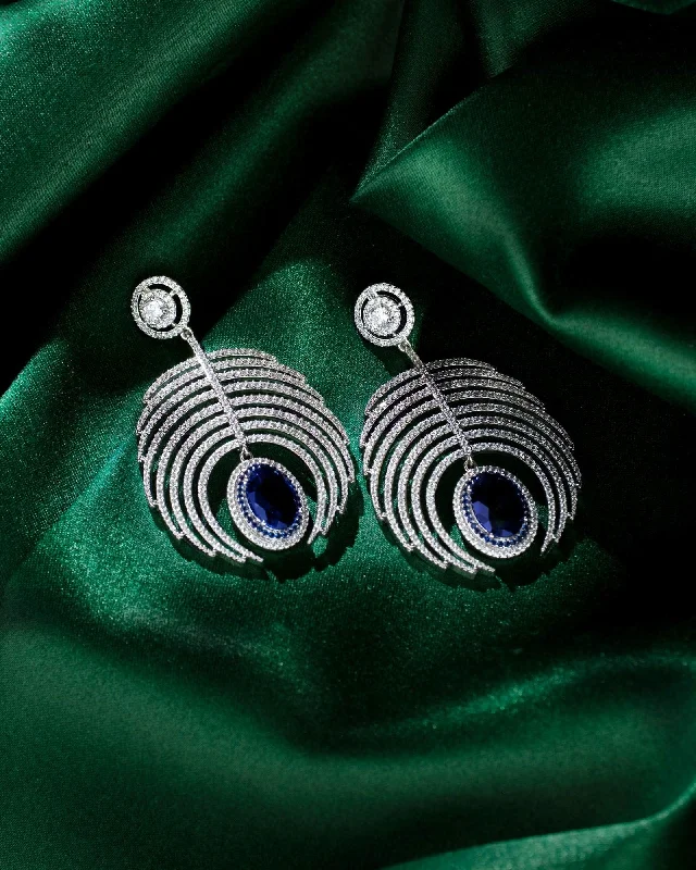 Deepa's Midnight Blue Earrings