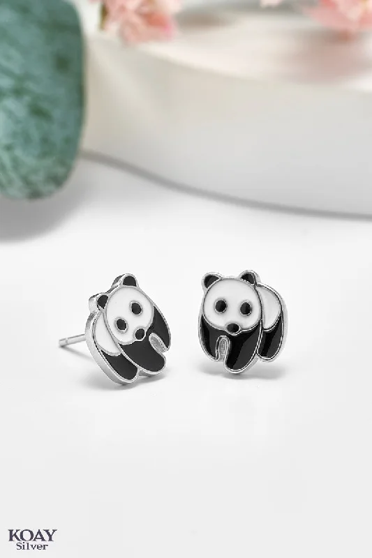 Panda Earring