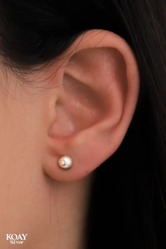 Single Ball Earrings (L)