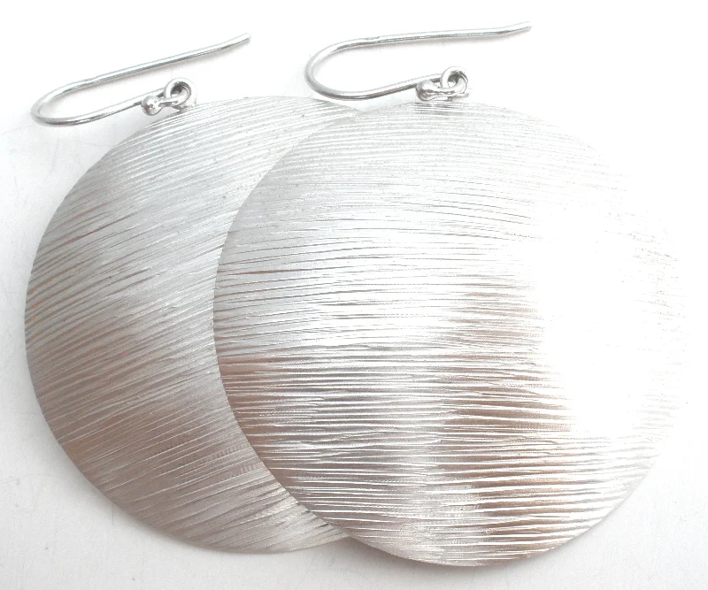 Sterling Silver Door Knocker Earrings