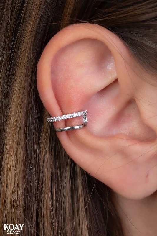 Double Layer Ear cuff