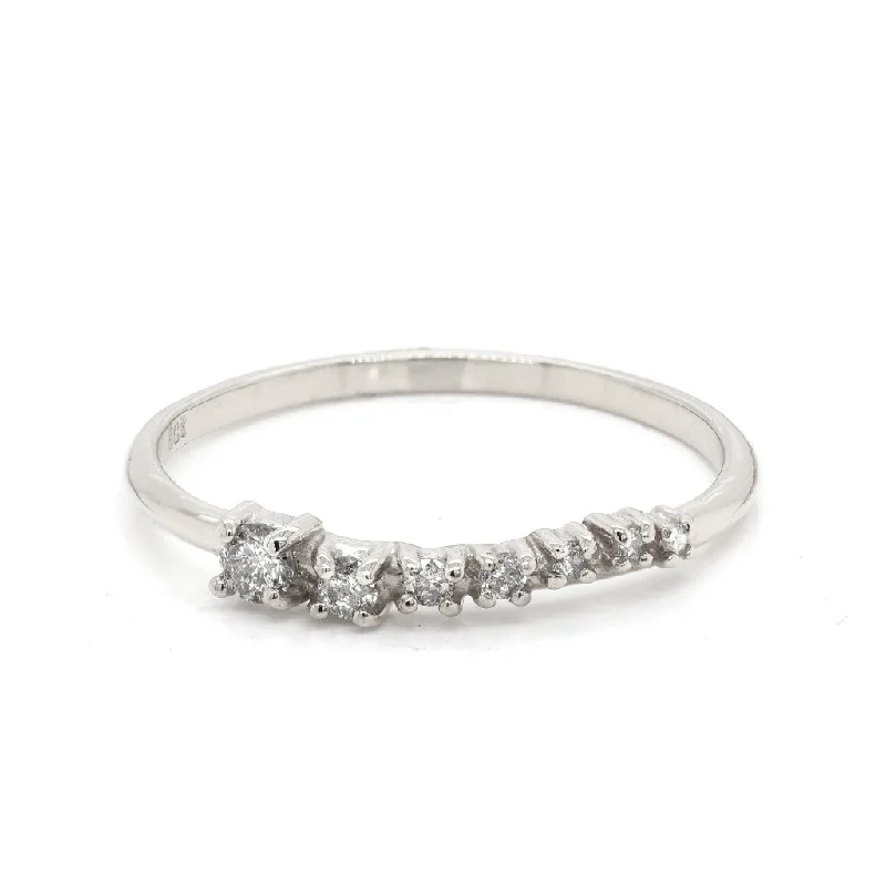 Alana Comet Large | light grey diamonds