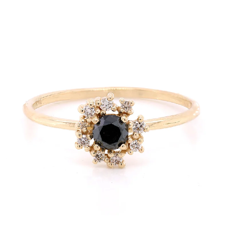 Florence II | black diamond & diamonds