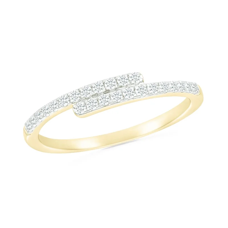 Wraparound Diamond Band