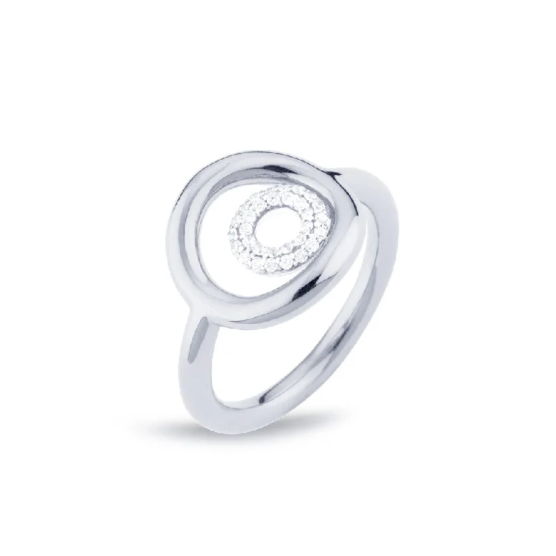 Matiné 18K Whitegold Ring w. 31 Diamonds