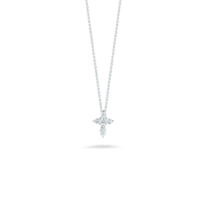 Diamond Baby Cross Pendant