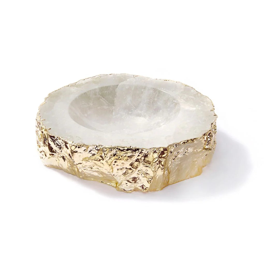 Casca Bowl, Crystal & Gold