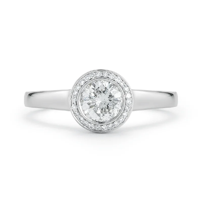 Steller Half Carat Diamond Engagement Ring