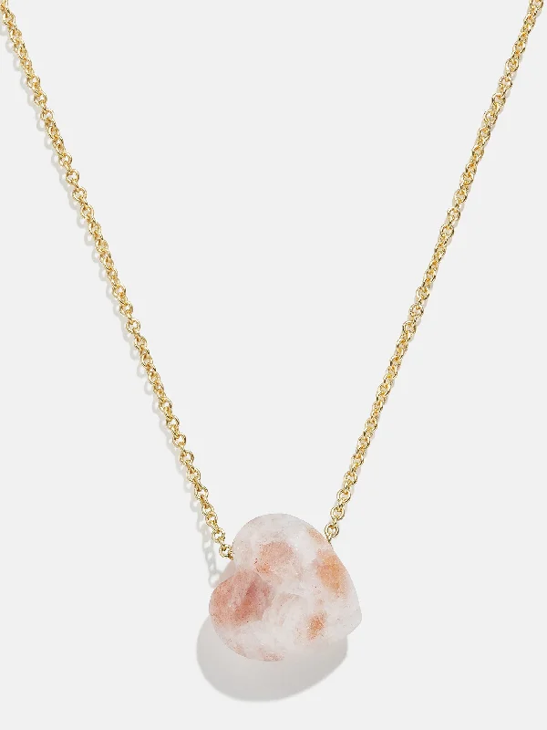 Juno Sun Stone Necklace - Sun Stone