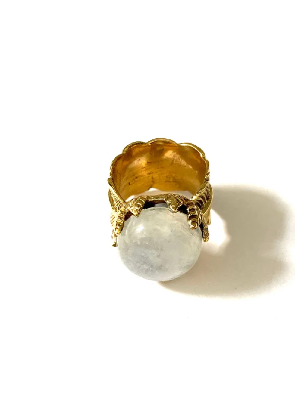 Alaine Moonstone Ring