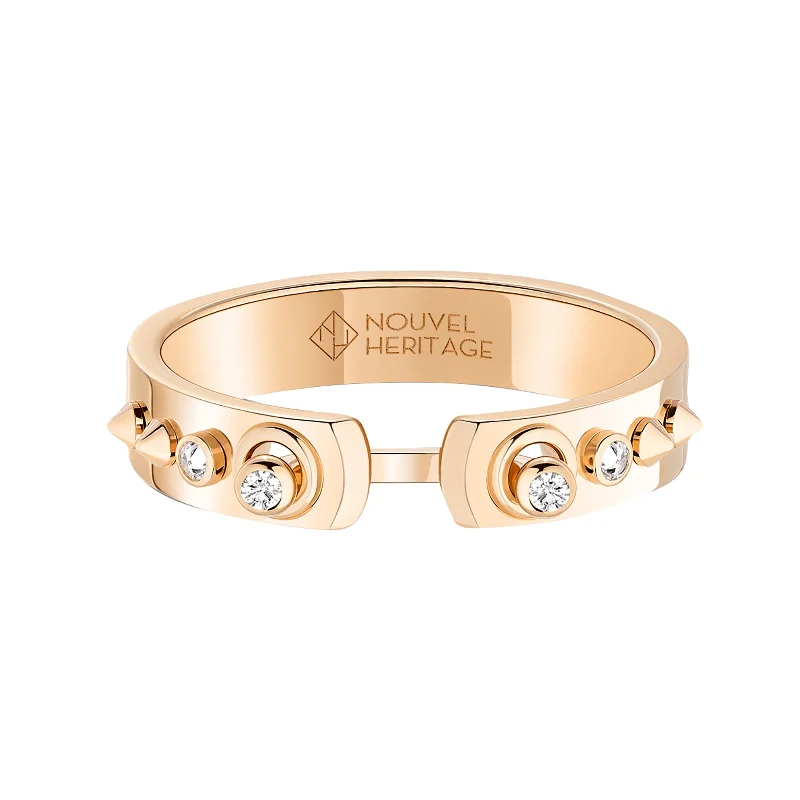 Brunch In NY Mood Ring - Rose Gold