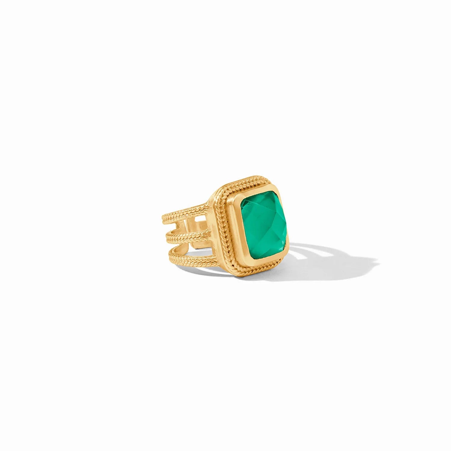 Cheval Statement Ring Emerald Green