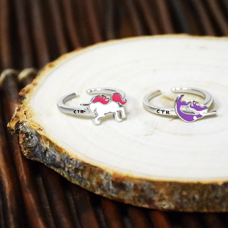 CTR Adjustable Rings - Mermaid, Unicorn