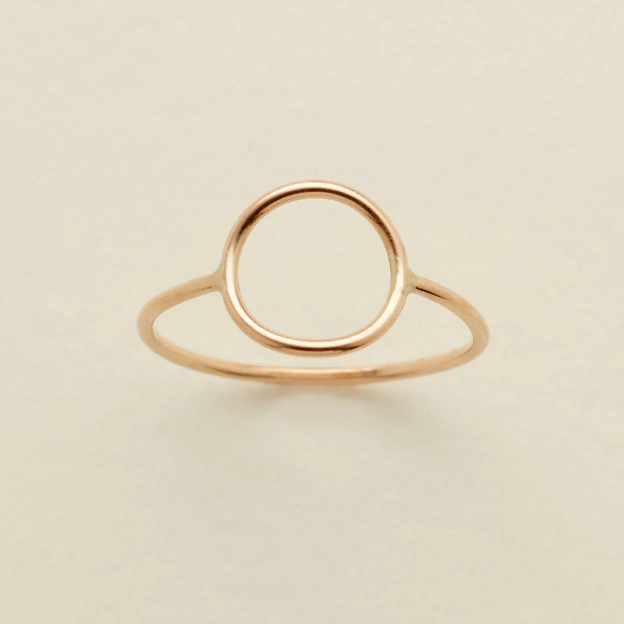 Gold Filled Meridian Ring