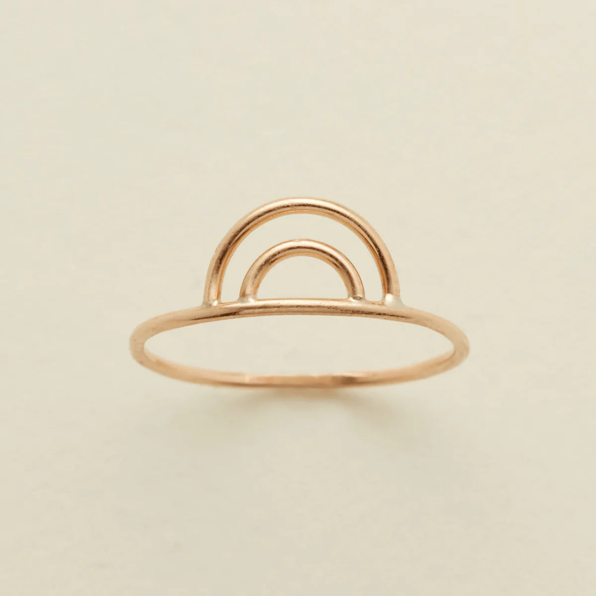 Gold Filled Rainbow Ring