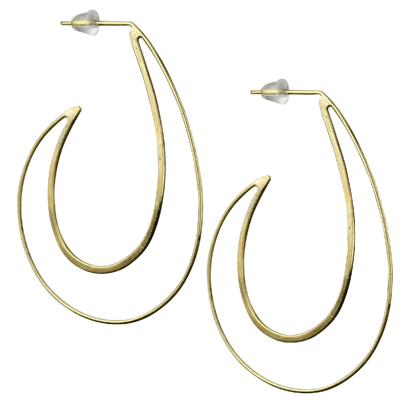 Leah Wire Earring, Hook