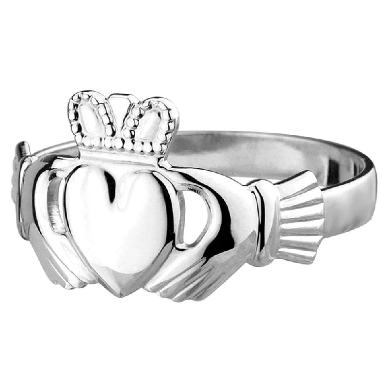 Gents Claddagh Ring: A Cherished Irish Treasure