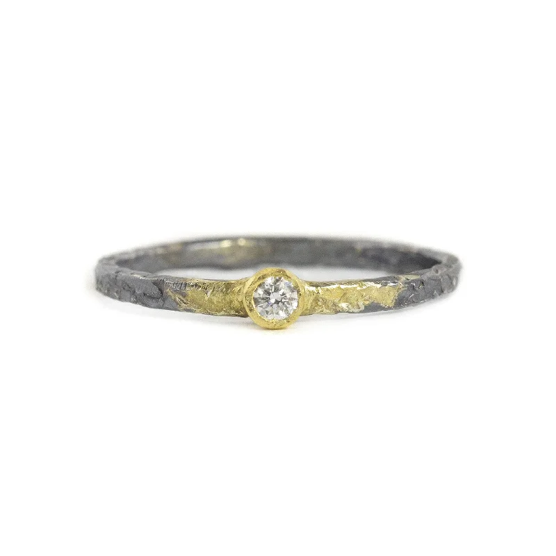 SALE! Diamond Shine On Stacker Ring by Kate Maller