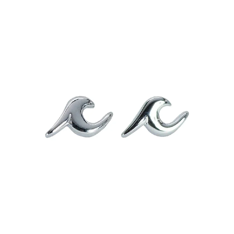 Pura Vida Wave Stud Earring