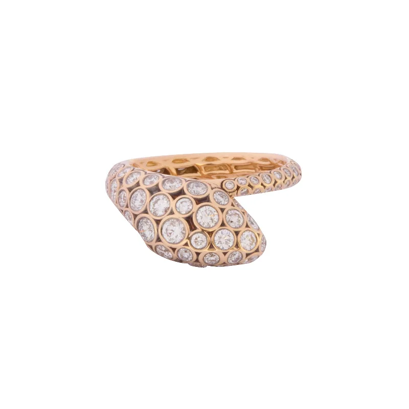 Basilik Snake Diamond Ring - Small